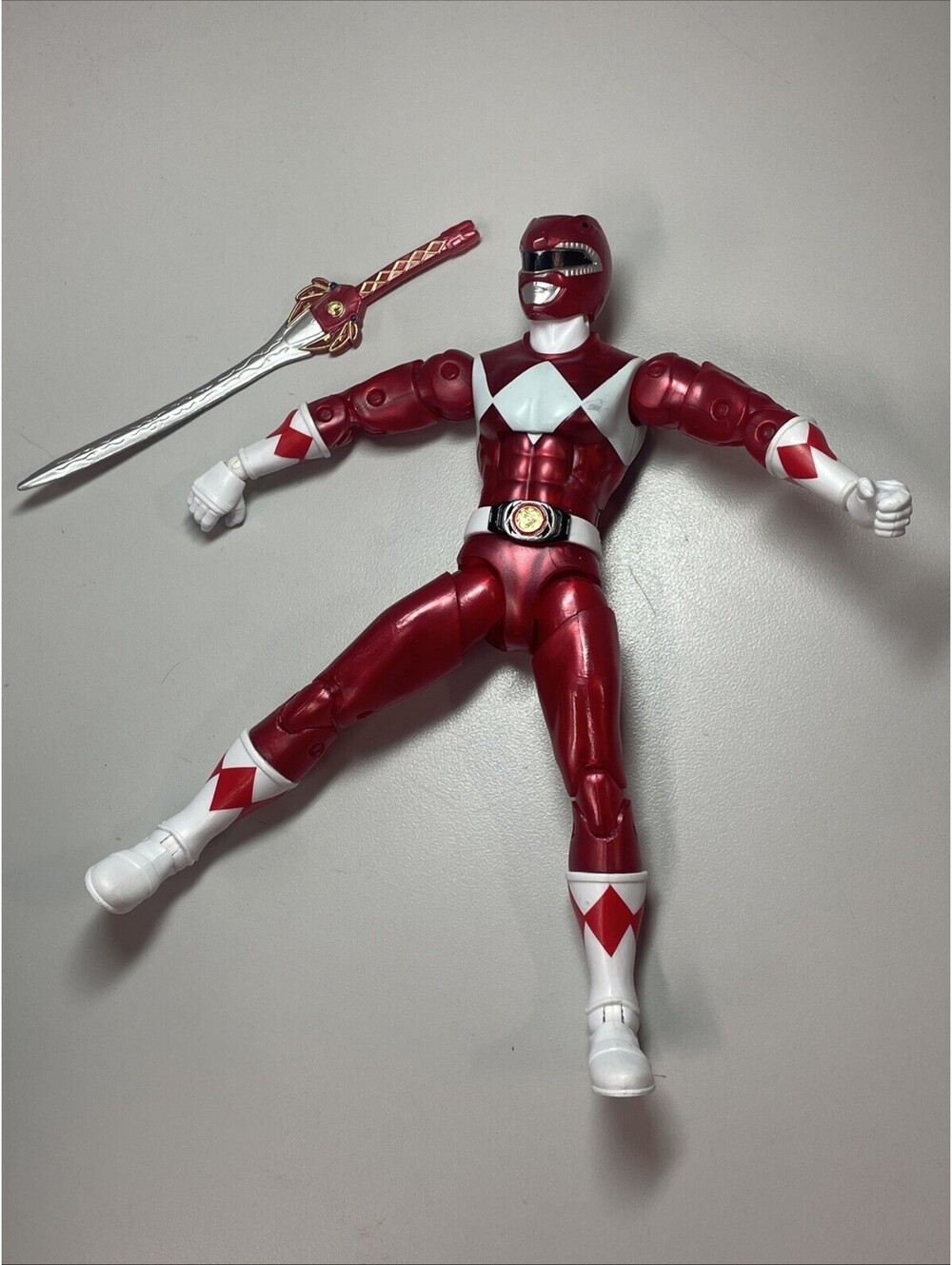 Mighty Morphin Power Rangers Legacy Collection Red Ranger 6" Action Figure 2017 - Picture 7 of 9